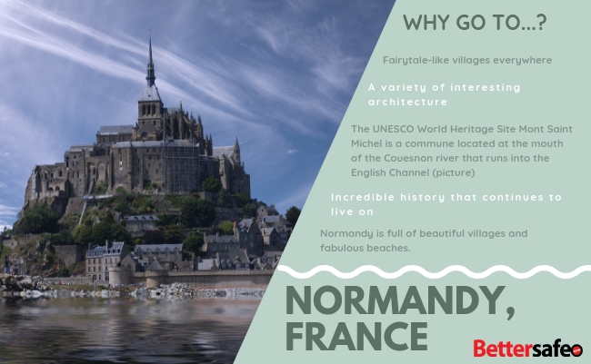 Normandy - France - Lonely Planet - Best destinations for 2019