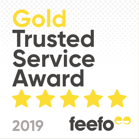 Feefo Gold Service 2019
