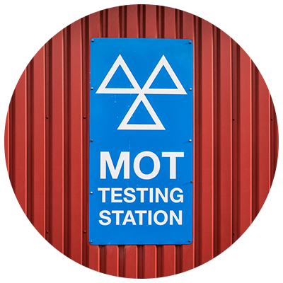 when does a new car need an mot, UK MOT Testing Sign